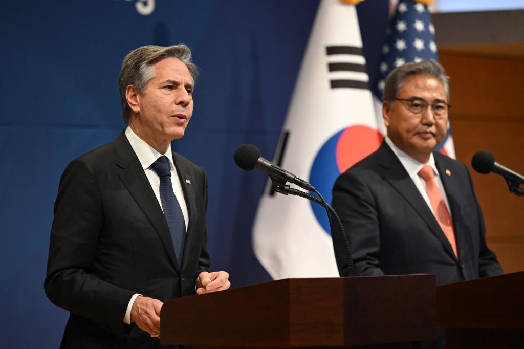 Blinken Expresses Concern Over North Korea-Russia Military Ties