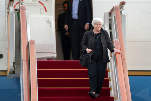 U.s. Treasury Secretary Janet Yellen Visits China