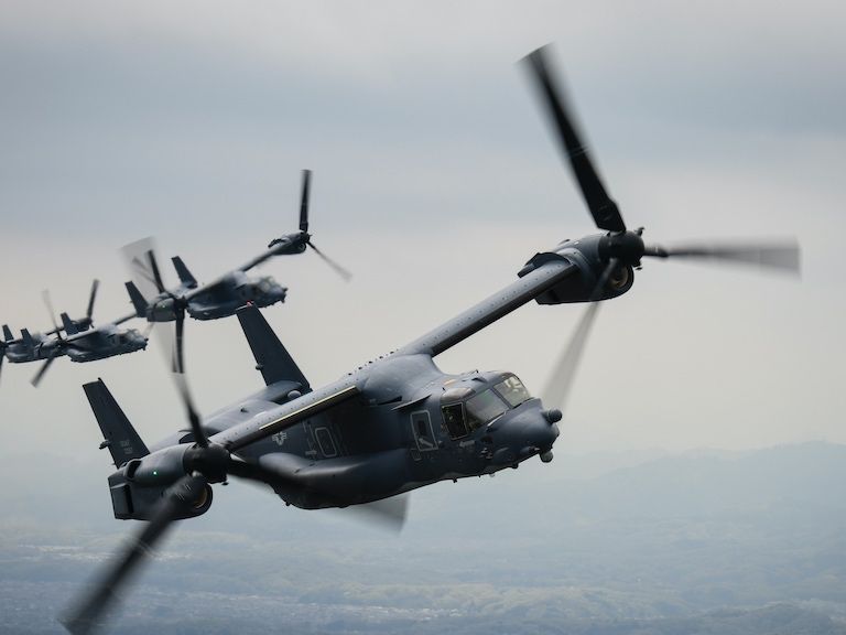 US Military Recovers More Victims from Osprey Crash in Japan