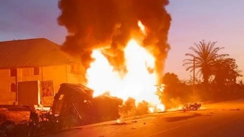 GRAPHIC: Gas Tanker Explosion in Liberia Results in 40+ Deaths