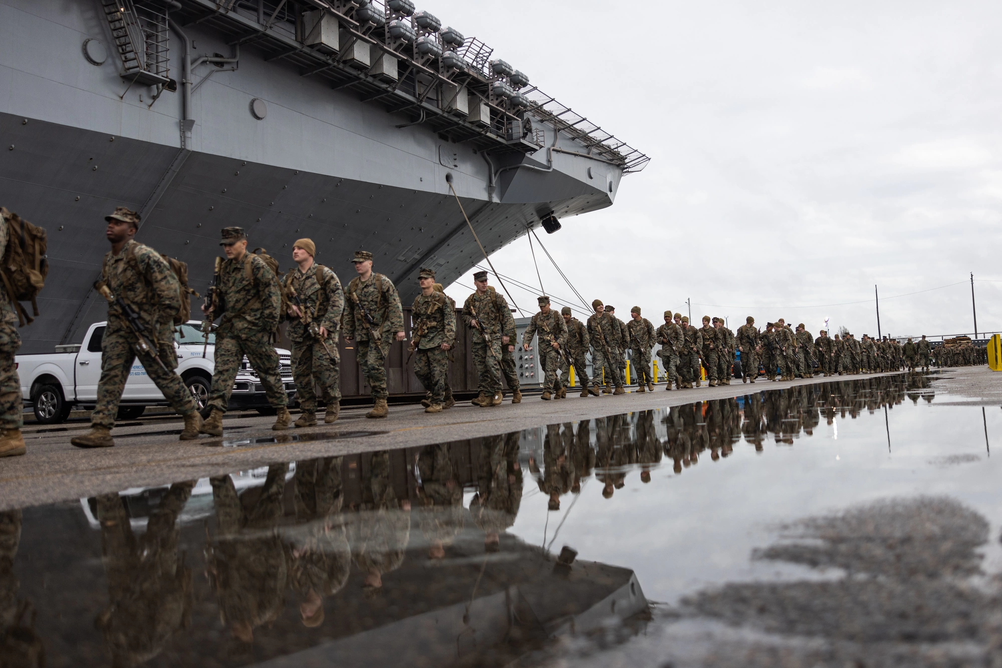 Potential Extension for Middle East and Mediterranean Deployment of U.S. Marines and Sailors