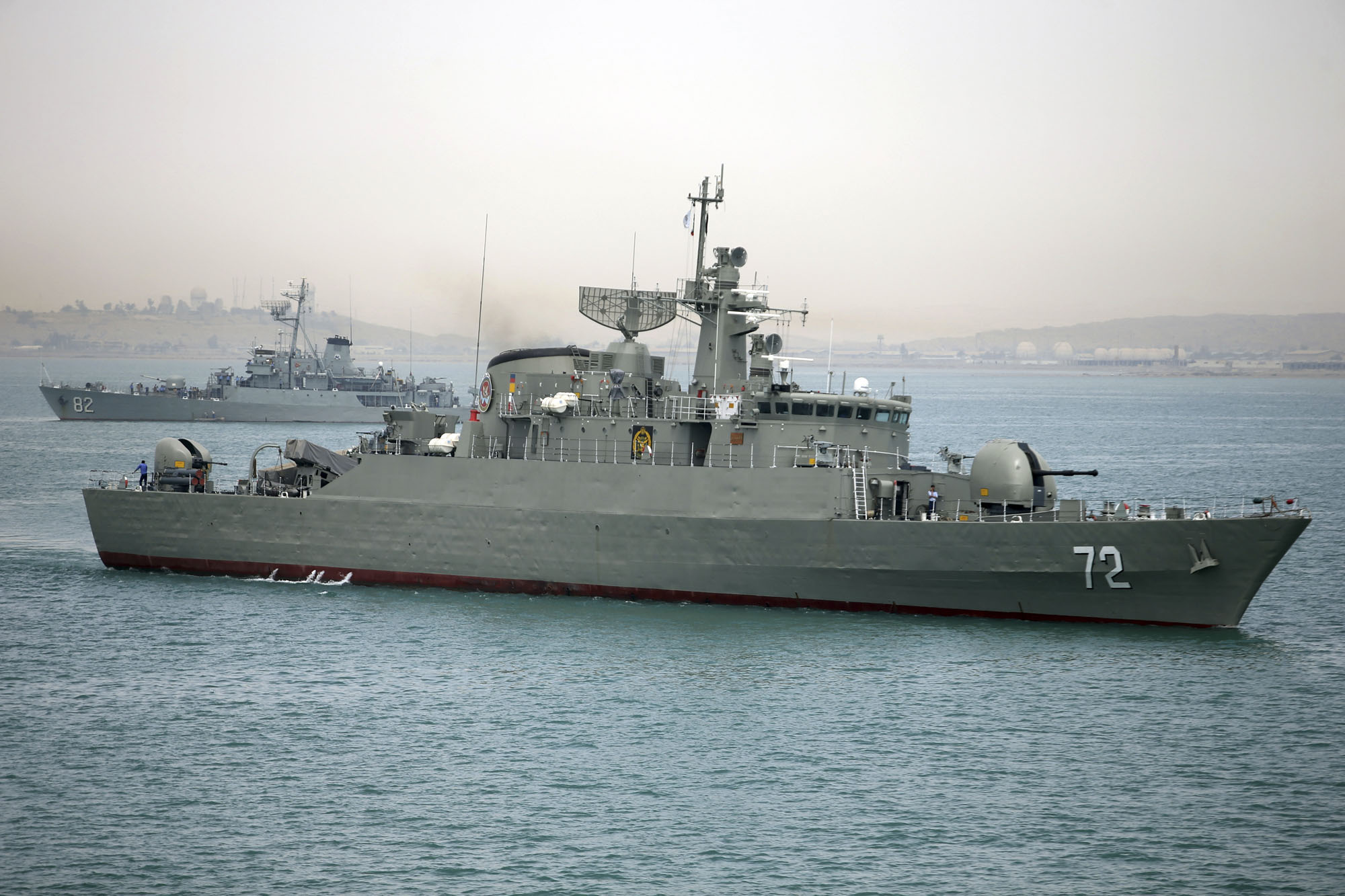 Iran’s Alborz Warship Enters Red Sea Near Yemen
