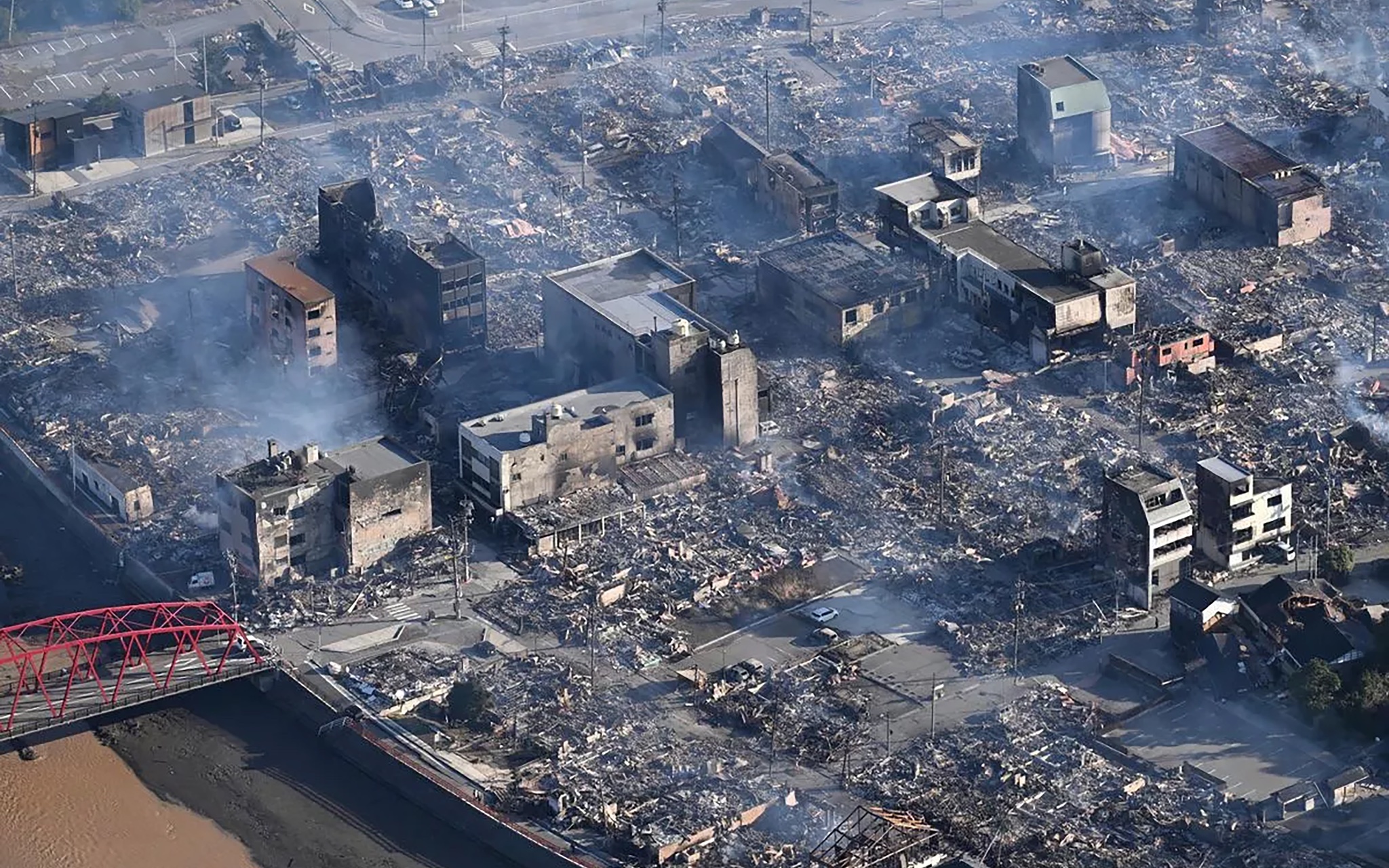 Rescuers Continue Rescue Operations After Deadly Earthquake in Japan