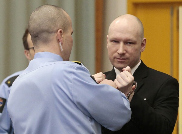 Attacker Who Killed 77 in Norway Seeks End to Isolation in Prison