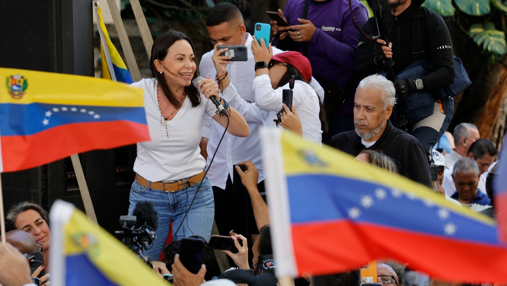 Venezuelan Court Upholds Ban on Presidential Candidate Maria Corina Machado