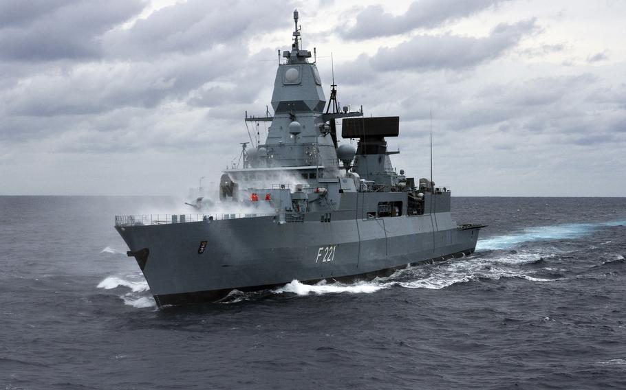 German Frigate’s Drone Incident Under Review by US and EU