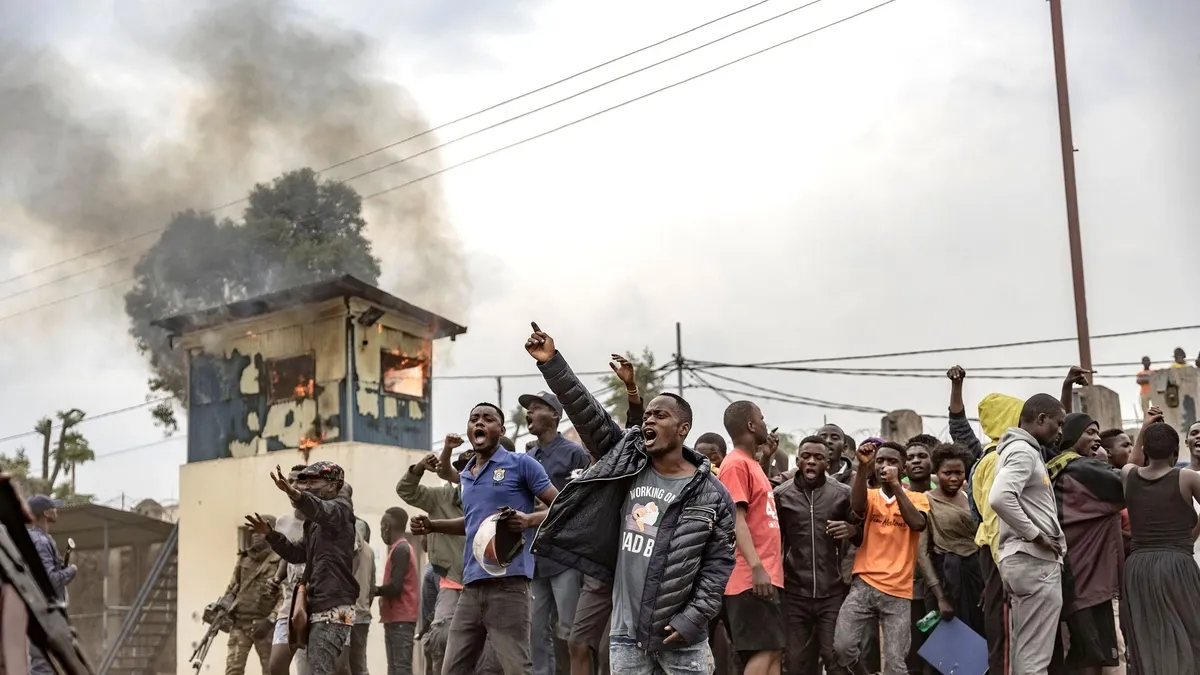 Protestors in DRC Burn American Flags & Demand Western Nations Leave Their Country