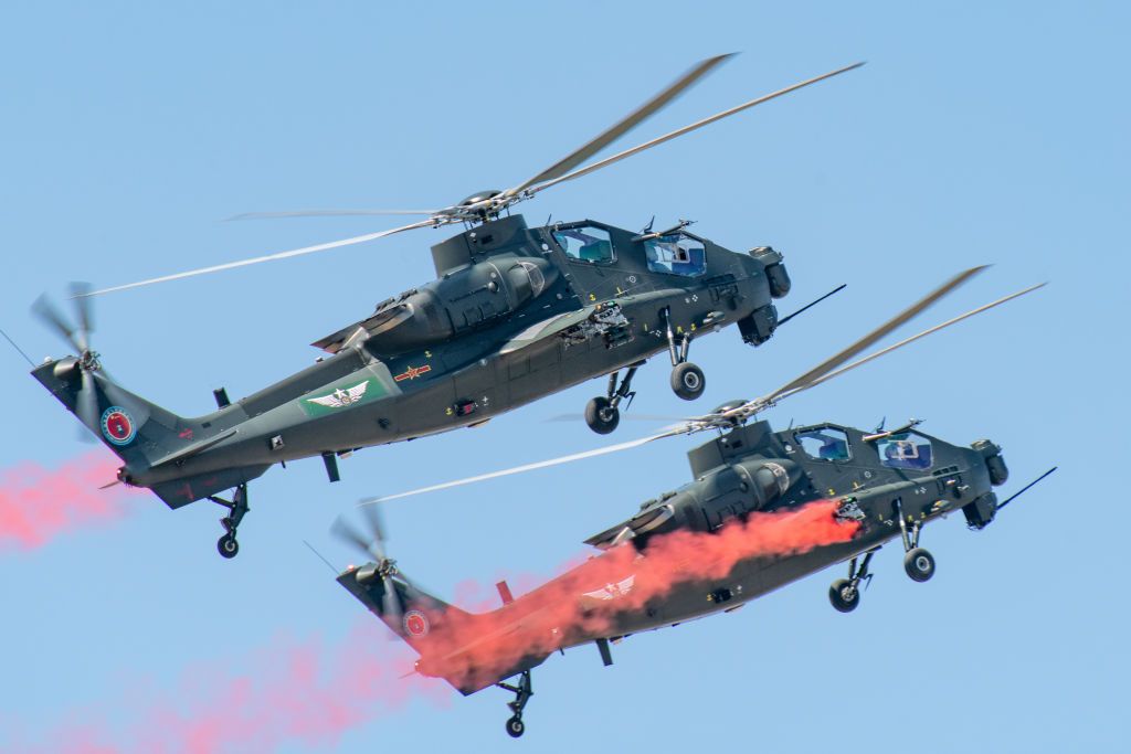 China Showcases Export Version of Attack Helicopter at Singapore Airshow