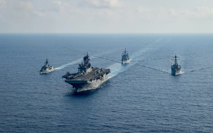 US, UK, & France Repel Houthi Drone Strikes in the Red Sea