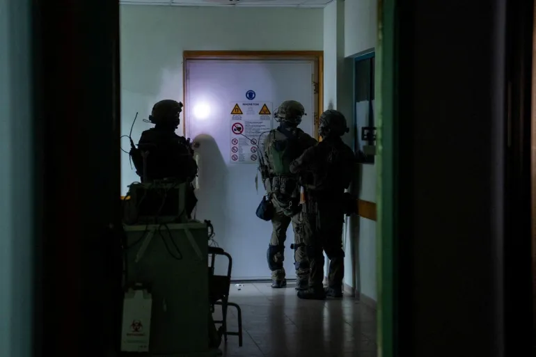 Israeli Forces Exit Gaza’s Major Hospital After Raid