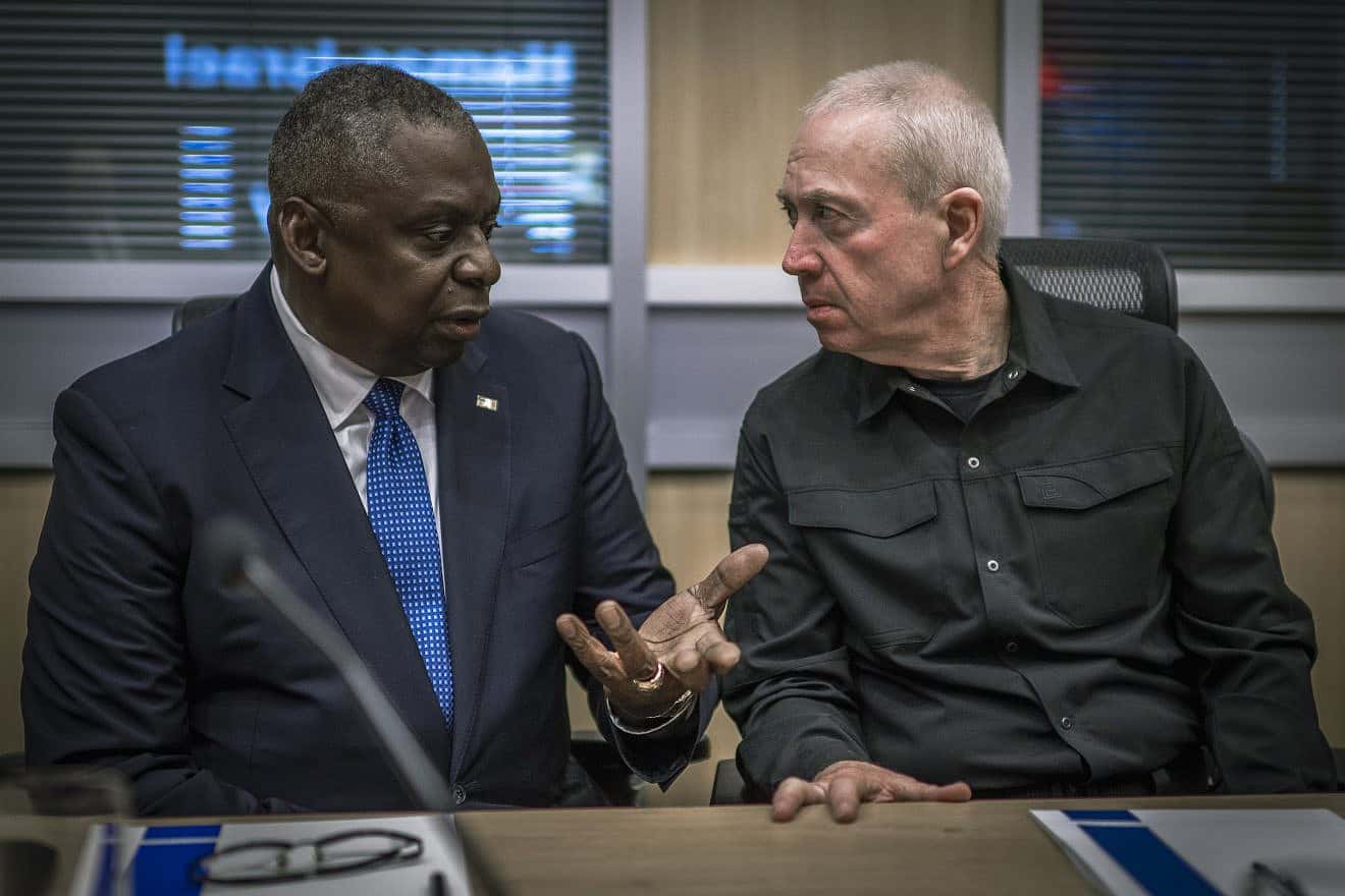 Defense Secretary Expresses Outrage Over Aid Worker Deaths in Call With Israeli Counterpart