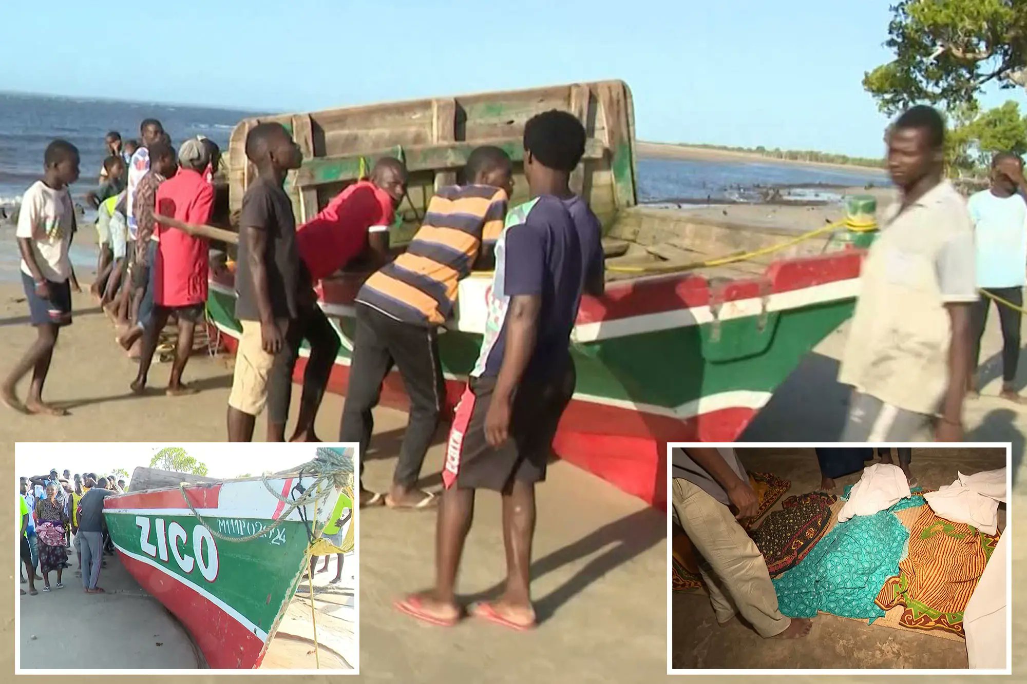 90+ Dead After Boat Capsizes off Coast of Mozambique