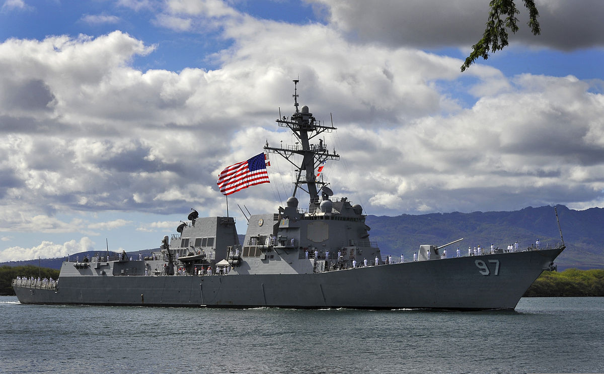 China Criticizes US After Naval Destroyer Transits Through the Taiwan Strait