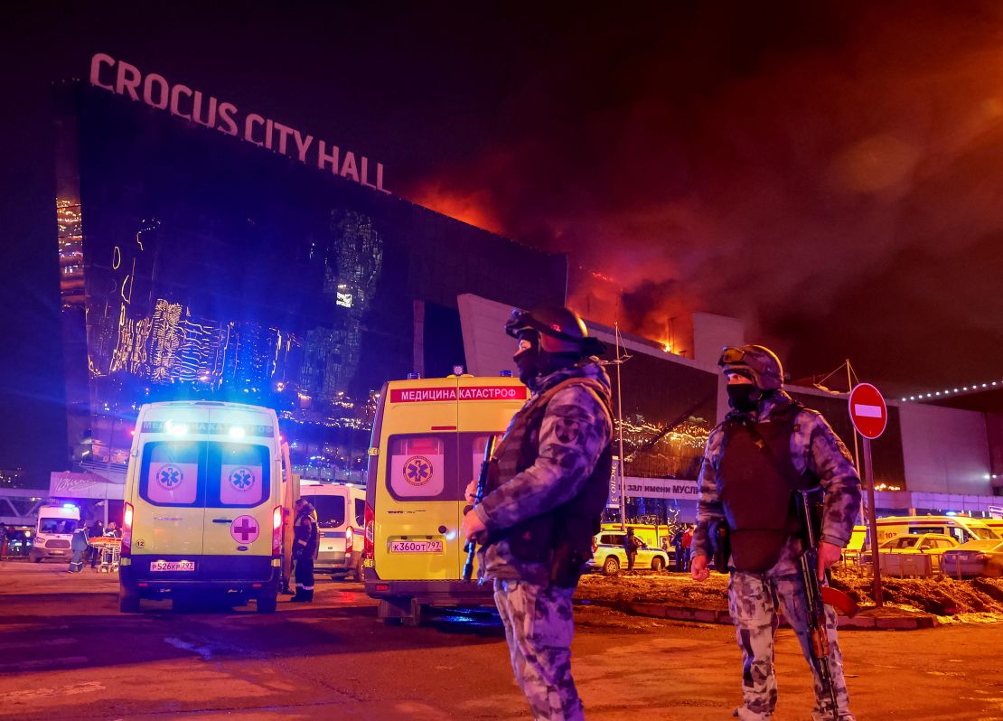 Top Russian Official Says 20+ Arrested in Connection with Moscow Terror Attacks, Blames Ukraine