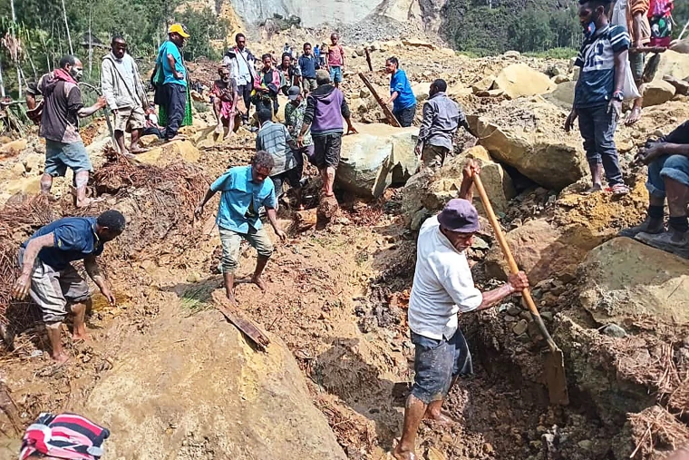 UN Says 670+ Dead After Landslide in Papua New Guinea