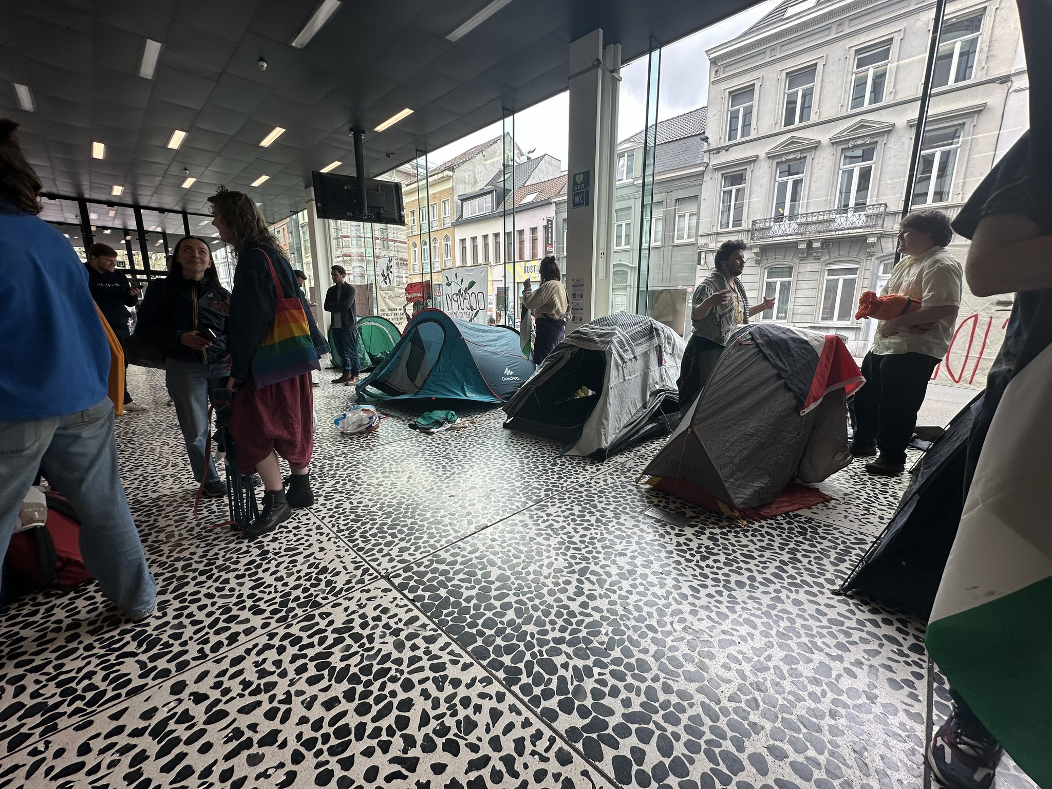 College Students in Belgium and the Netherlands Join US Students in Protesting Against Israel