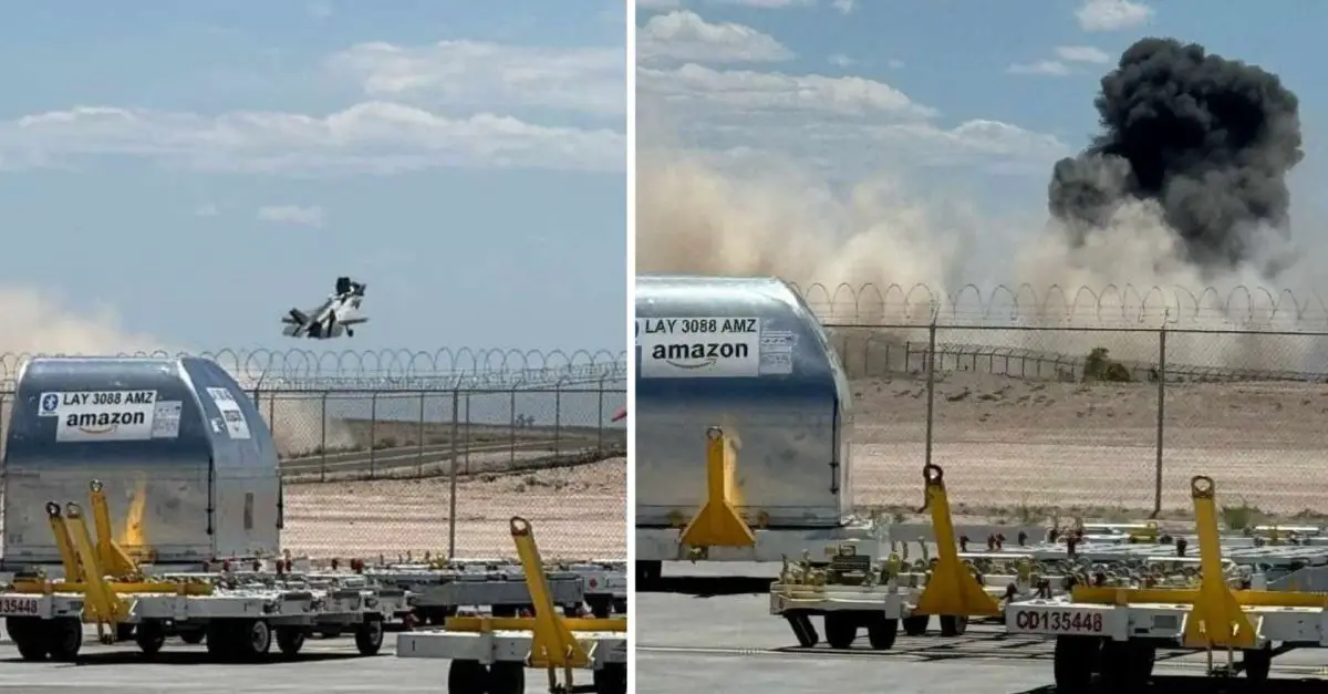 Air Force Test Pilot Hospitalized Following F-35 Crash in New Mexico