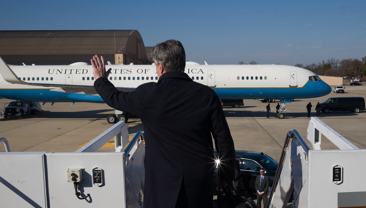 Secretary Blinken Visiting Middle East in Effort to Reach Ceasefire Deal Between Israel & Hamas