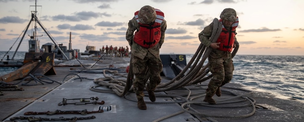 Pentagon Confirms Gaza Pier Dismantling Due to Weather & Sea Conditions