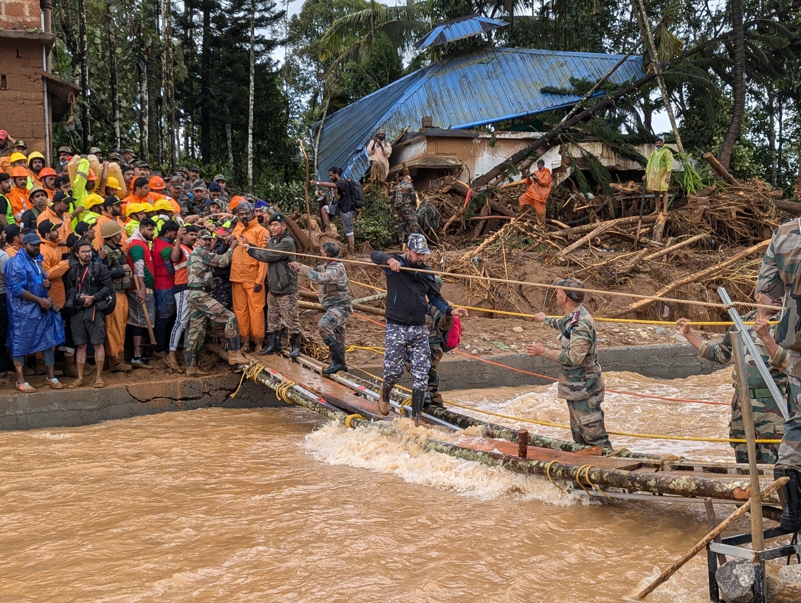 Severe Floods & Landslides Kill 150+ in India