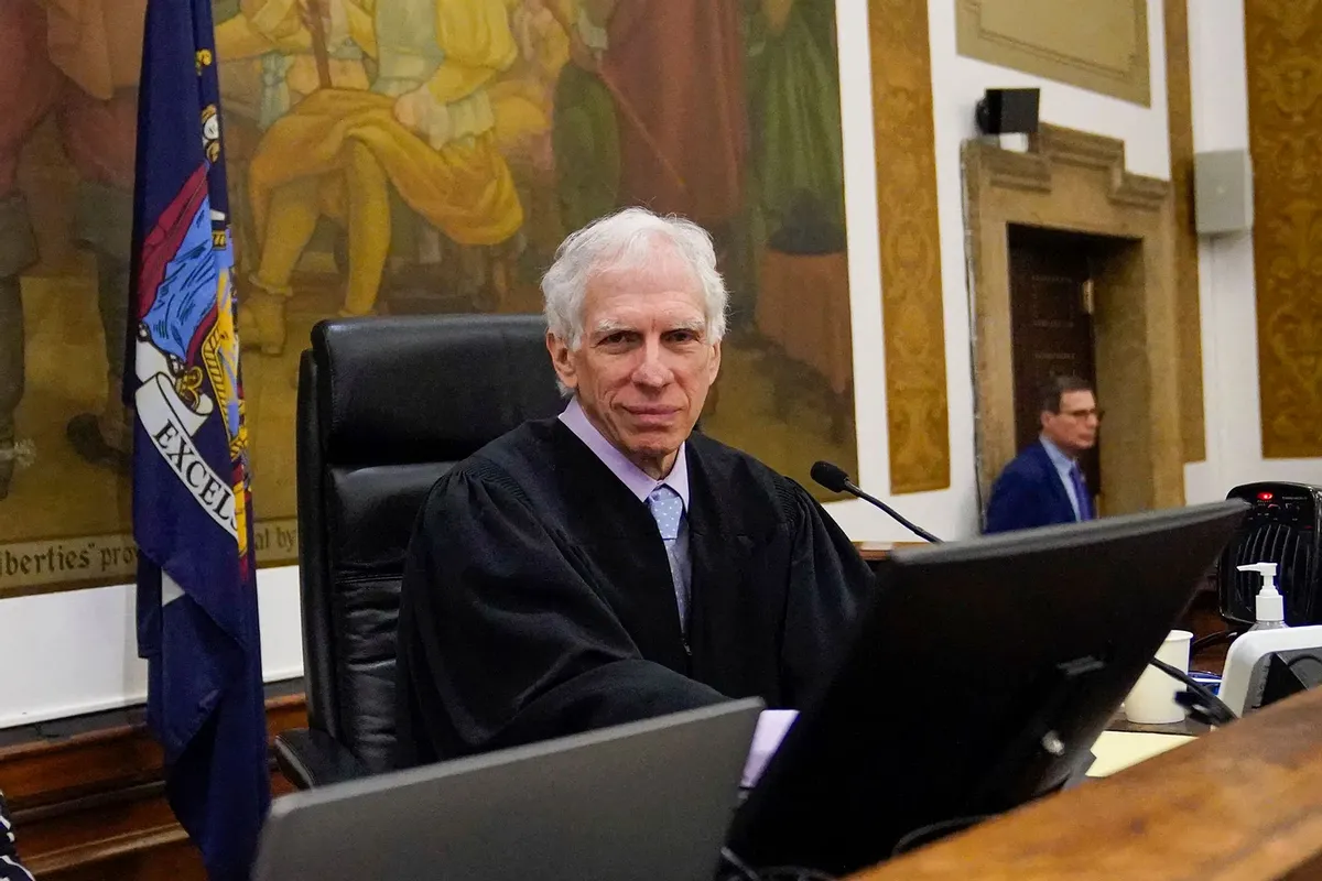 Judge Engoron Declines to Recuse Himself from Trump Fraud Case After Discussing Case with New York Lawyer