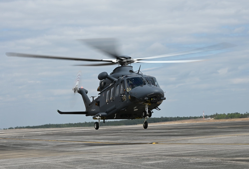 Air Force Receives New Helicopter to Eventually Replace Huey Helicopter