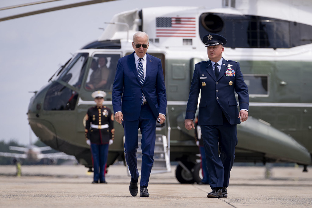 Biden Leaves Delaware to Meet with Harris & National Security Team Amid Middle East Tensions