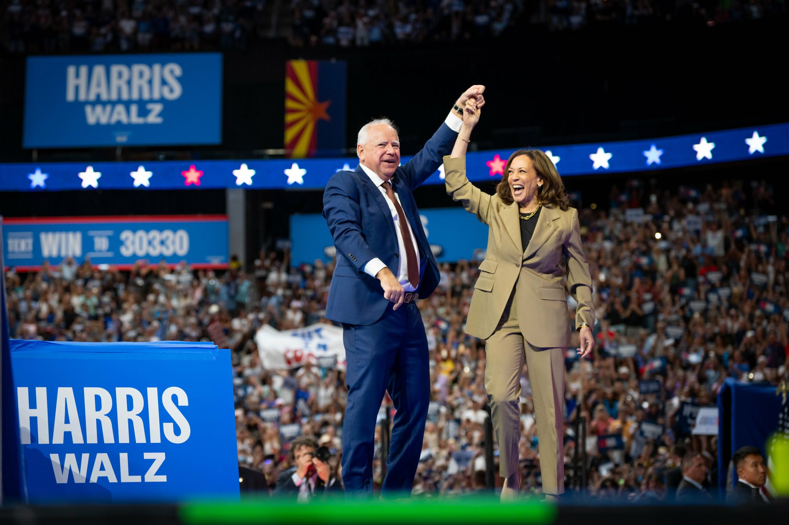 Harris Announces Support for Eliminating Taxes on Some Tips; Trump Accuses Harris of Copying Him