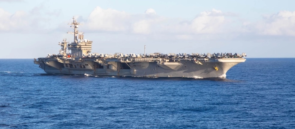 Pentagon Extends Deployment of USS Theodore Roosevelt in Middle East