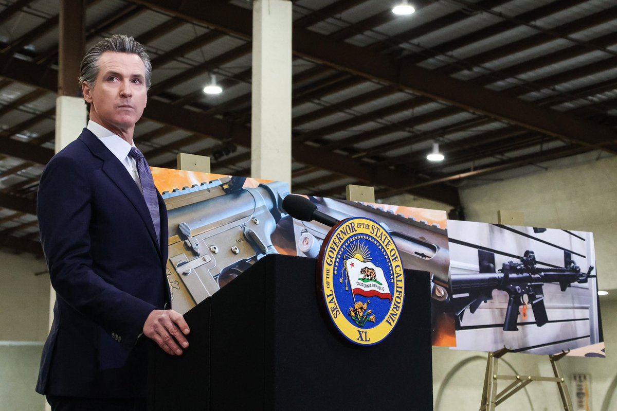 California Governor Signs New Gun Control Laws