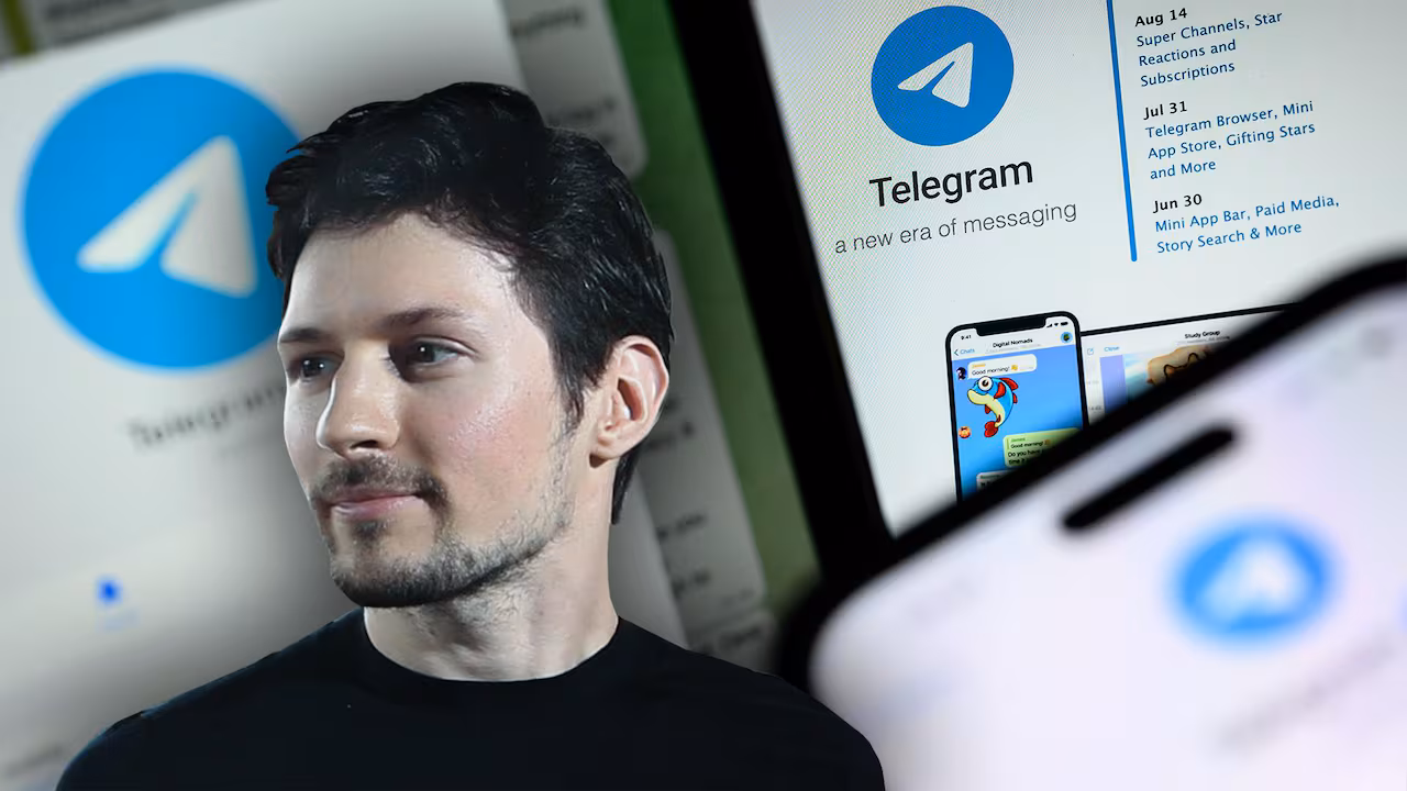 Pavel Durov Telegram Composite