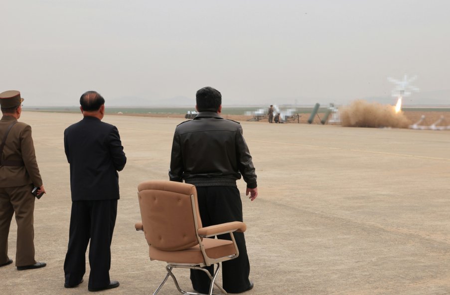 Kim Jong Un Orders Country to Ramp Up “Suicide” Drone Production