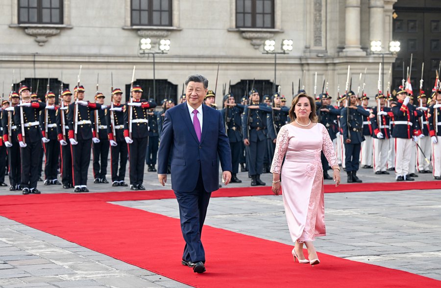 Chinese President Xi Jinping Opens New MegaPort in Peru
