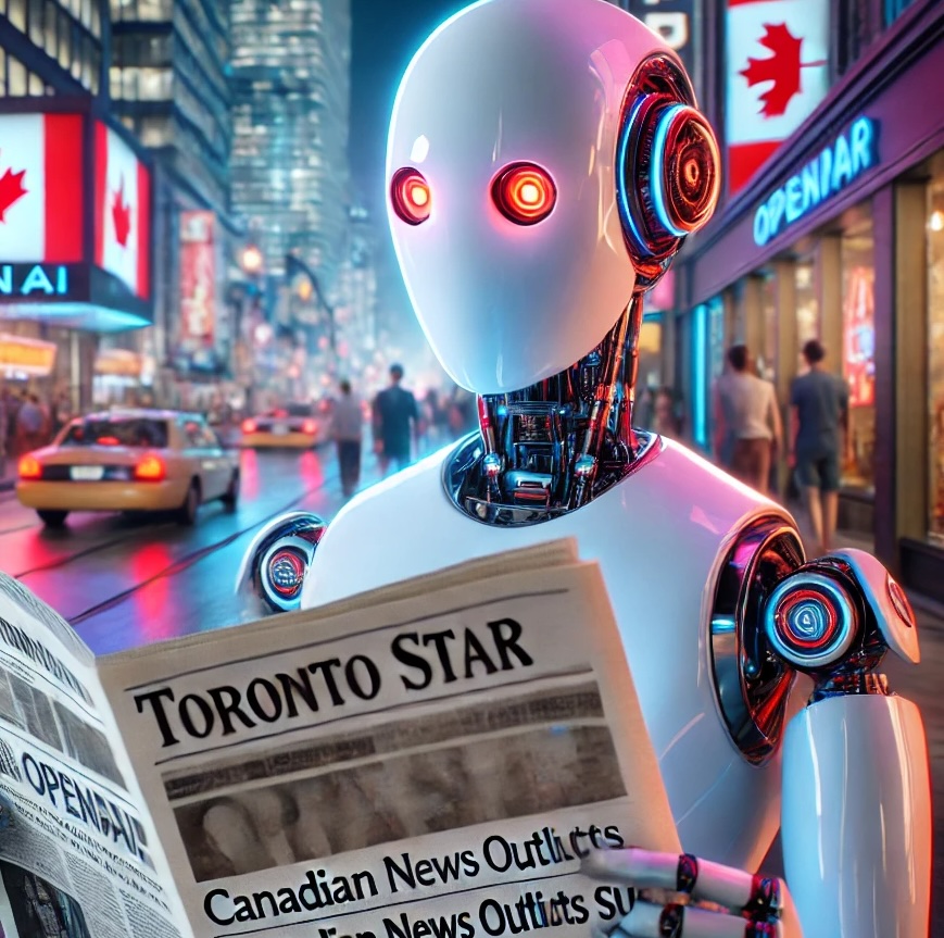 Canadian News Outlets Sue OpenAi Over Copyright Infringement