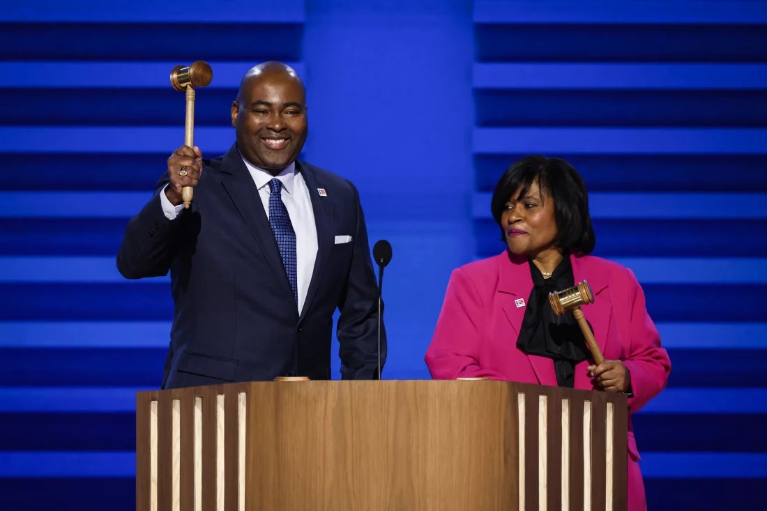 Outgoing DNC Chair Says Party Should Have Kept Biden as Nominee