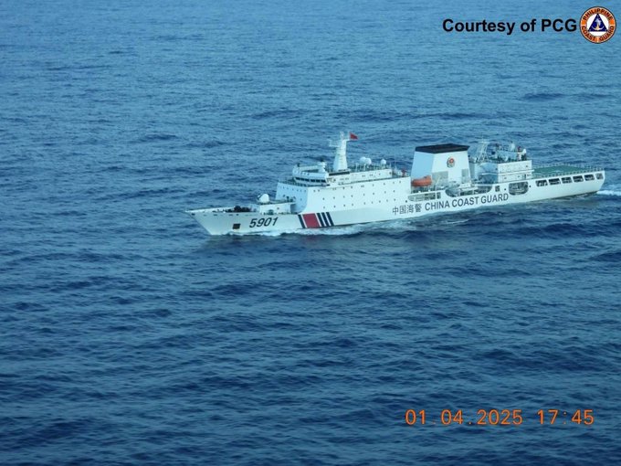 China Sends Largest Coast Guard Ship Into Philippines’ Exclusive Economic Zone, Philippines Pissed