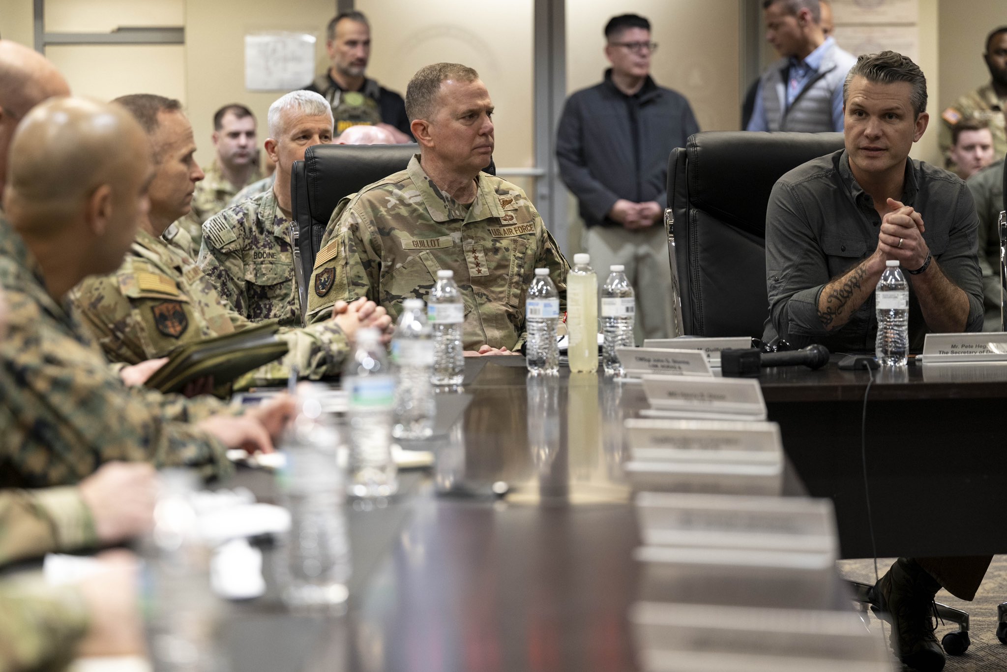 Secretary Hegseth Visits US Troops Stationed Along Southern Border