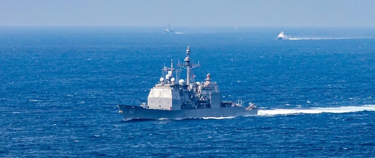 China Condemns US After Two Naval Vessels Transit Taiwan Strait for First Time in Trump’s Second Term