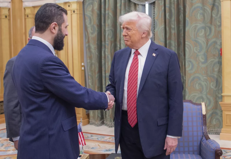 Trump Meets with Syrian President Following Sanction Relief, Syrian President Encourages US Investment