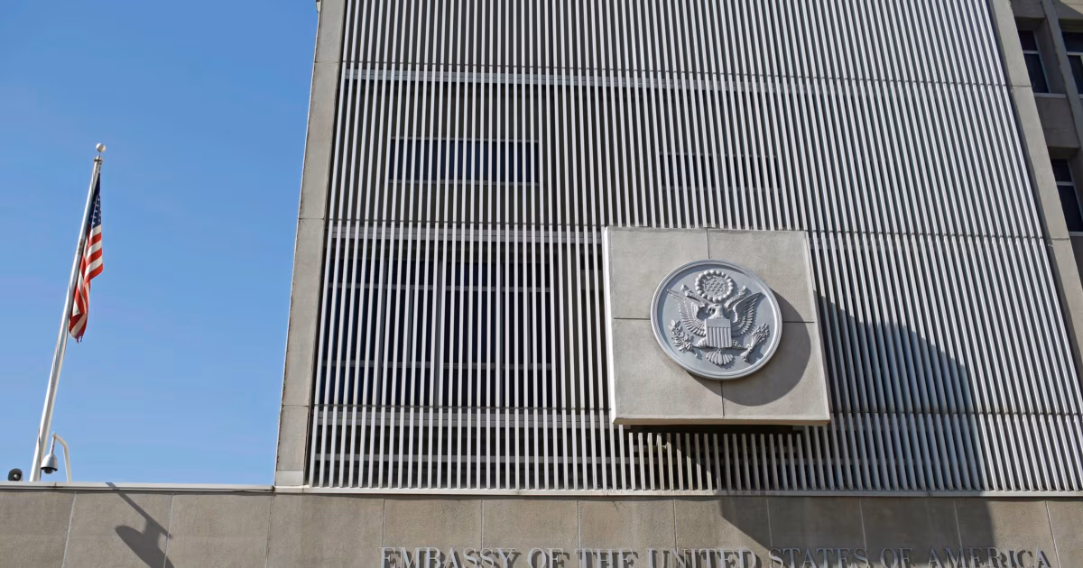 Top US Official Says Embassy Branch in Tel Aviv Sustained Minor Damage From Iranian Strikes Targeting Israel