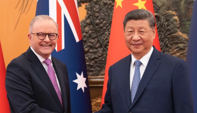 Chinese President Says China-Australia Relations Have “Turned Around” Following Meeting With Australian Prime Minister