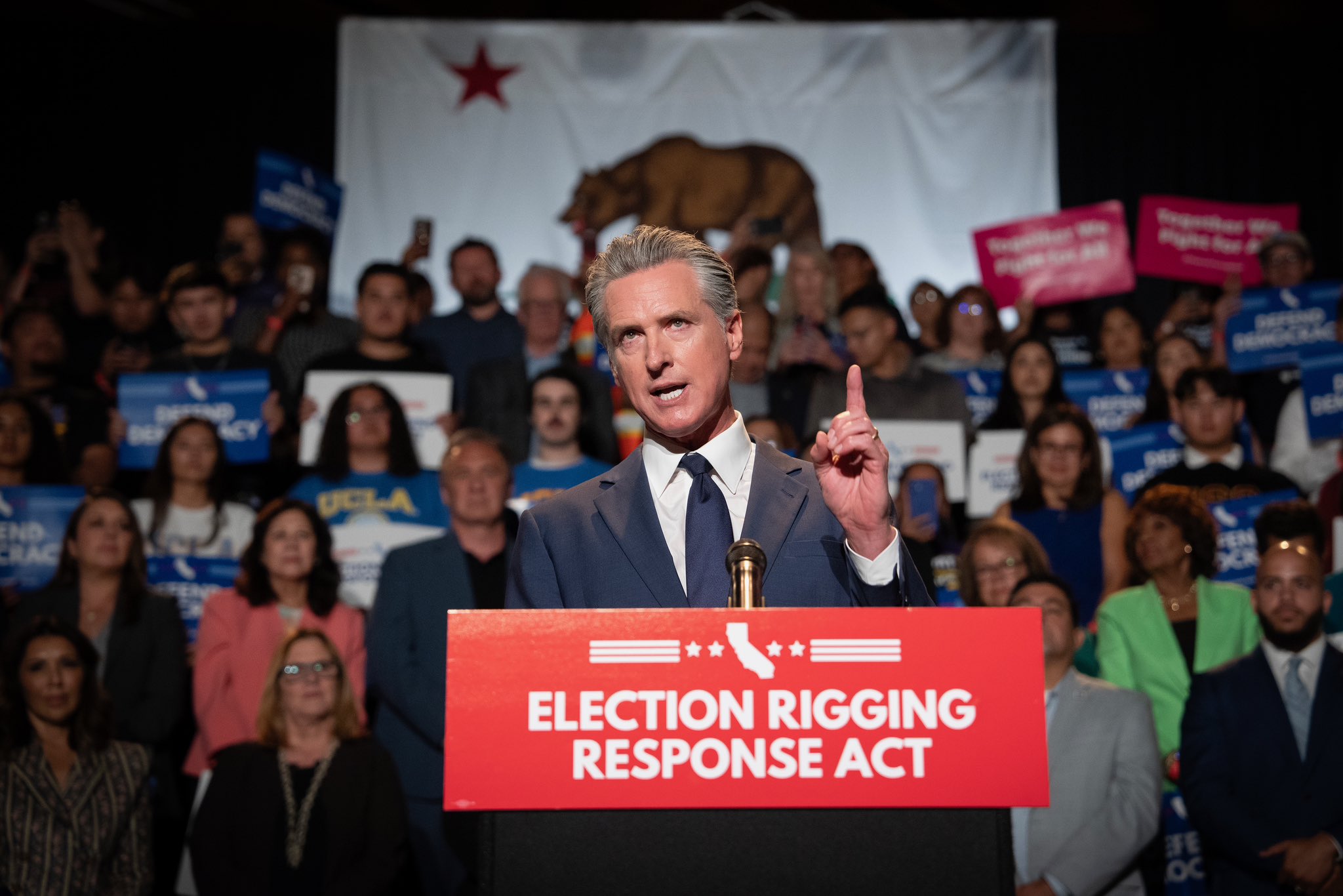 California Governor Announces Plan to Move Forward with Redistricting, Cites Texas Republicans’ Move