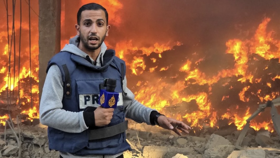 UN Condemns Israeli Strike That Killed Six Journalists, Including Well-Known Al Jazeera Correspondent; Israel Defends Strike & Says It Has Evidence He Worked With Hamas