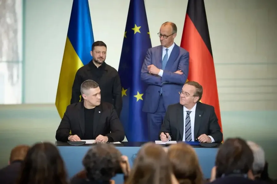 Ukraine & Germany Ink Multibillion-Dollar Defense Deal
