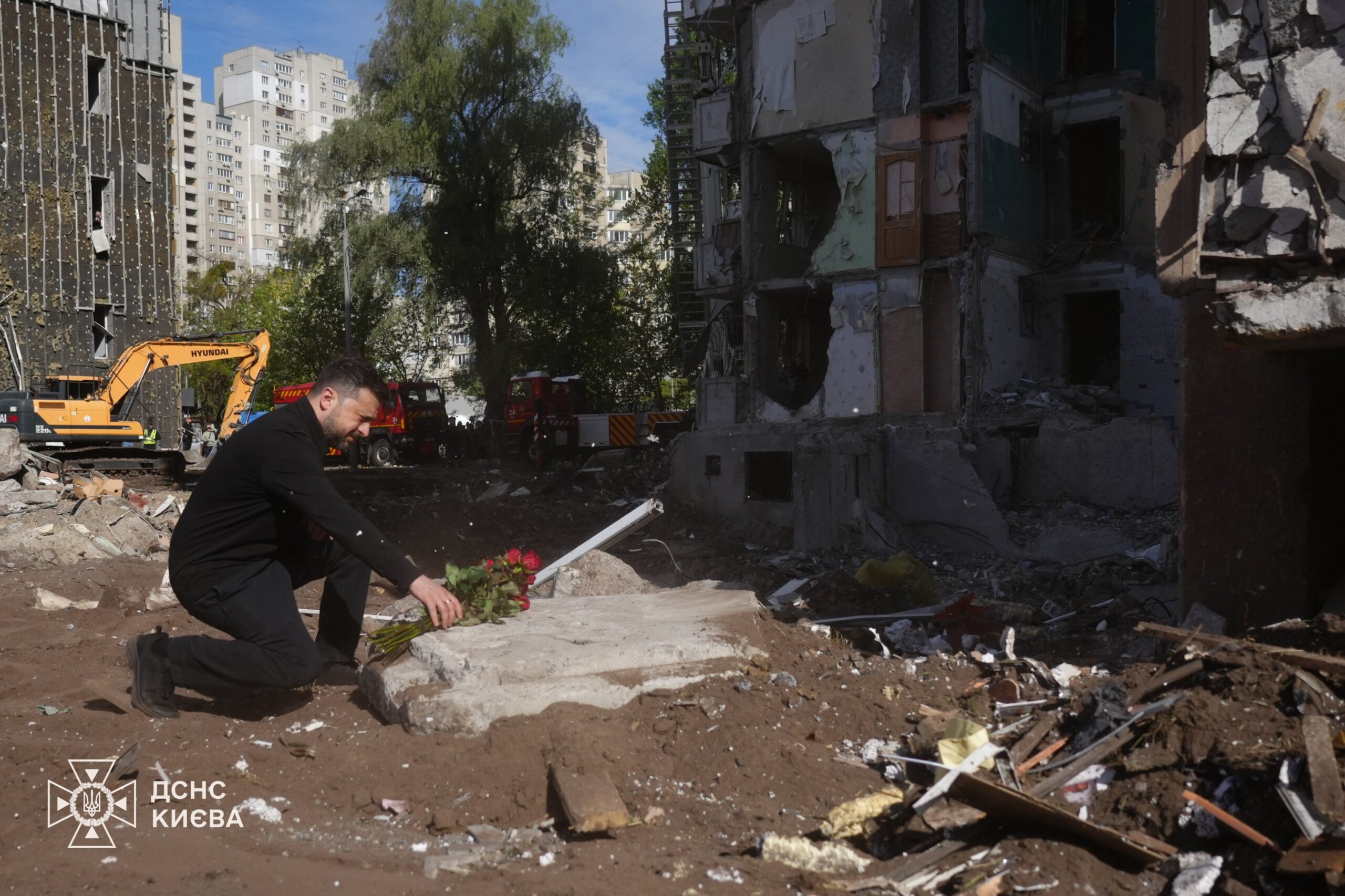 Russian Missile Strike on Kyiv Apartment Building Kills 24, Ukraine Vows Revenge
