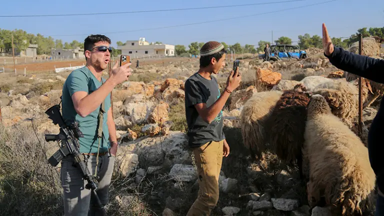 EU Slaps Sanctions on “Extremist” Israeli Setters Accused of Forcibly Displacing Palestinians