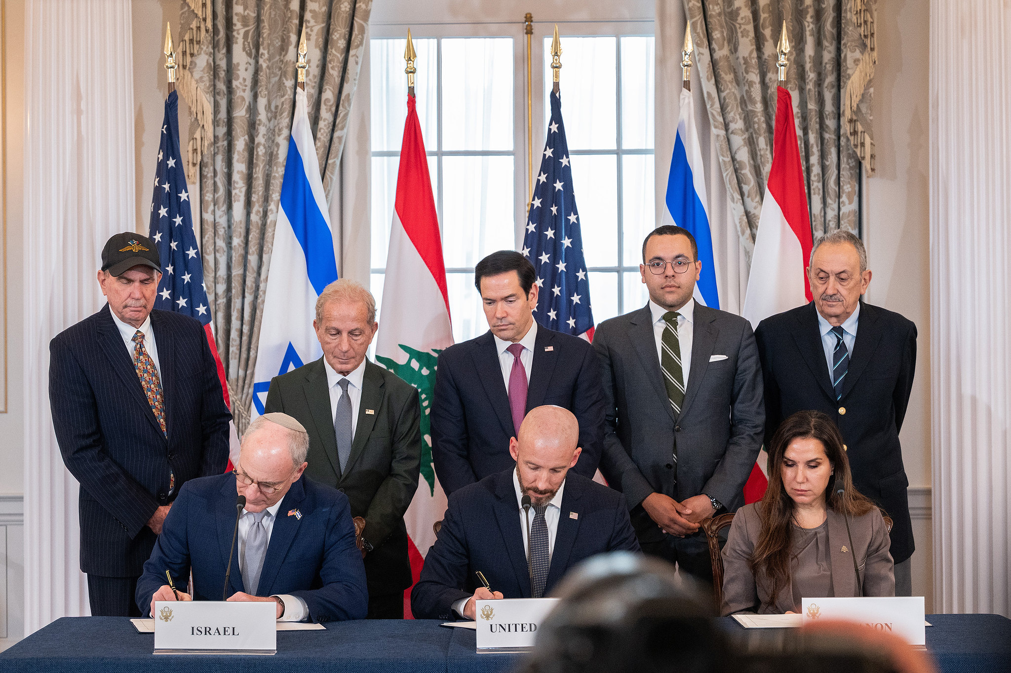 US, Israel, & Lebanon Sign Framework to Disarm Hezbollah & Push Iranian Influence Out of Country; Hezbollah Downplays Agreement
