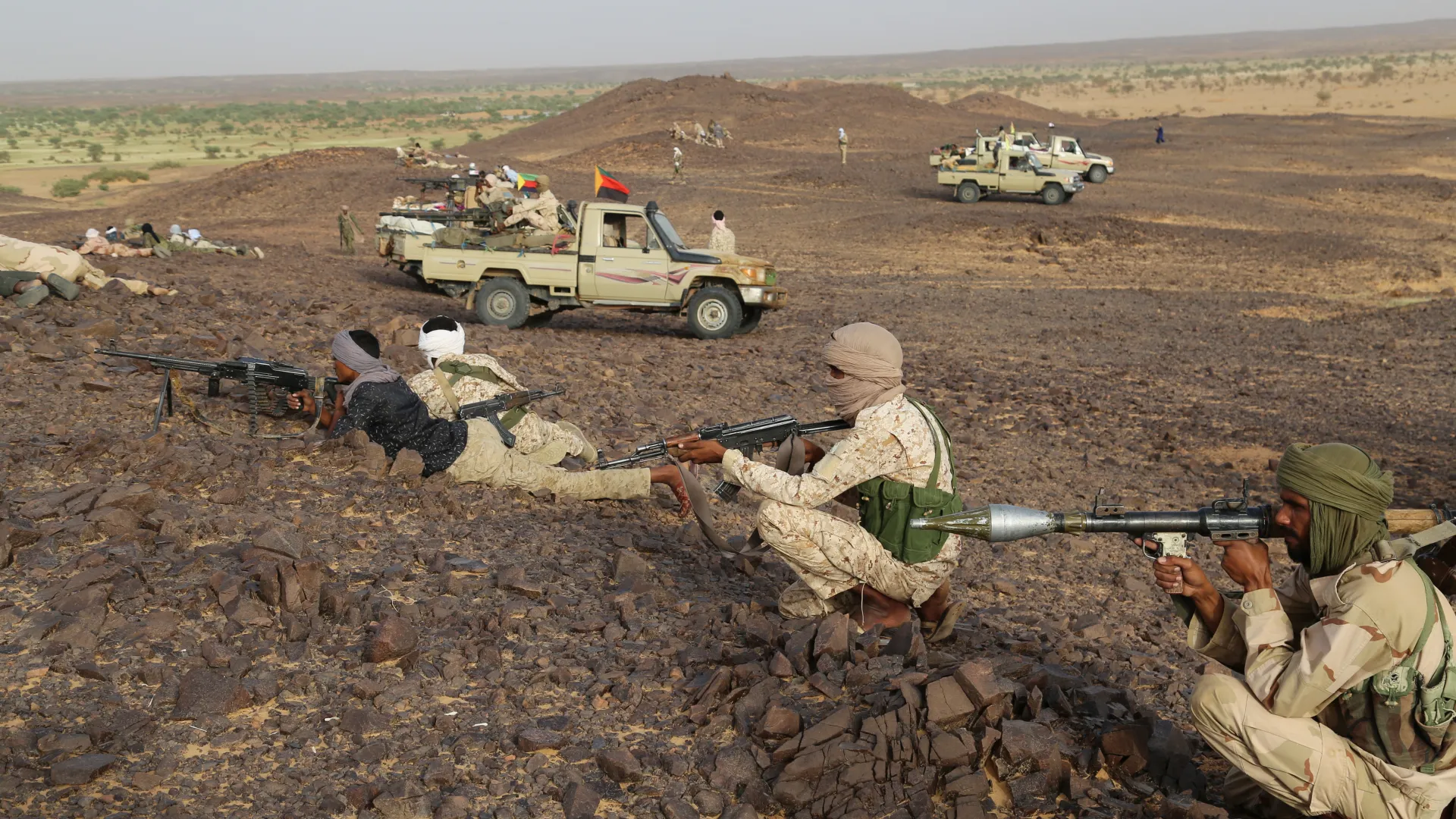 Mali Rebels & Militants Trap Russian Fighters After Coordinated Weekend Assault