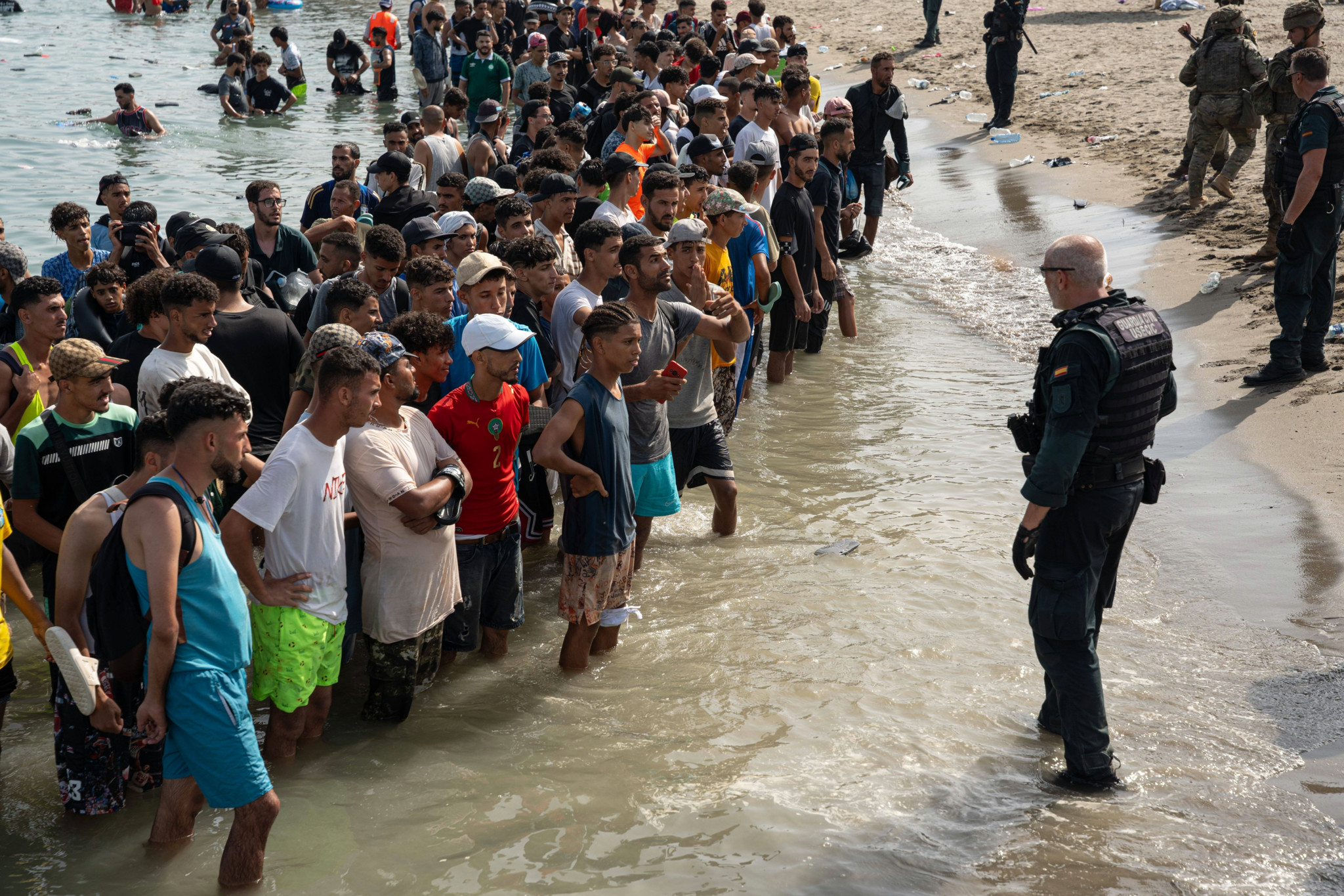 Morocco Denies Playing Role in Mass Illegal Crossings into Spain