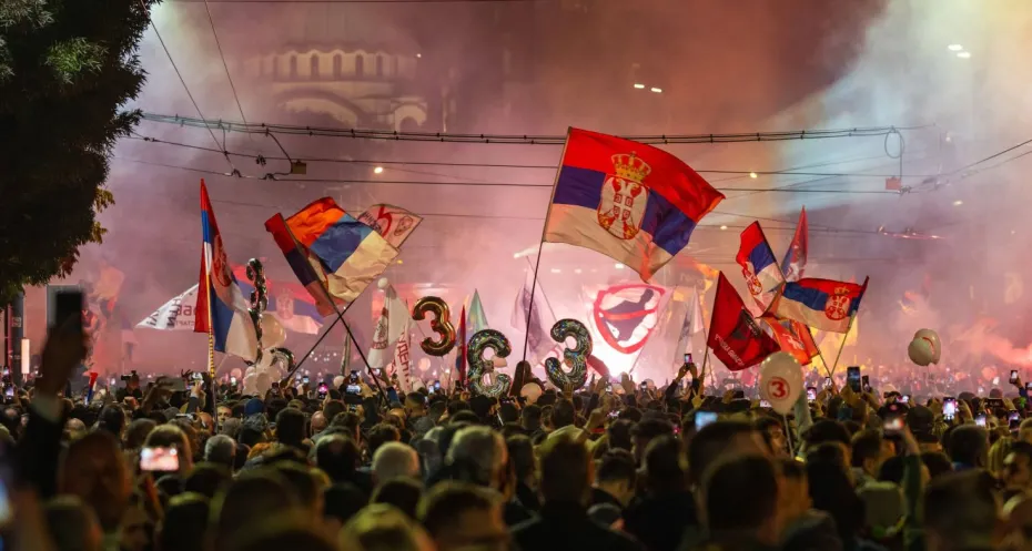 Serbia’s Vucic Concedes Defeat After Student-Led Protest Movement Wins Parliamentary Majority Following Years of Demonstrations
